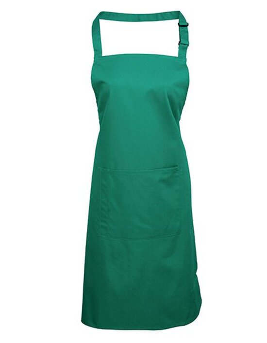Colours Collection Bib Apron with Pocket