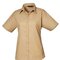 Ladies` Poplin Short Sleeve Blouse