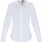 Ladies Stretch Fit Poplin Long Sleeve Cotton Shirt