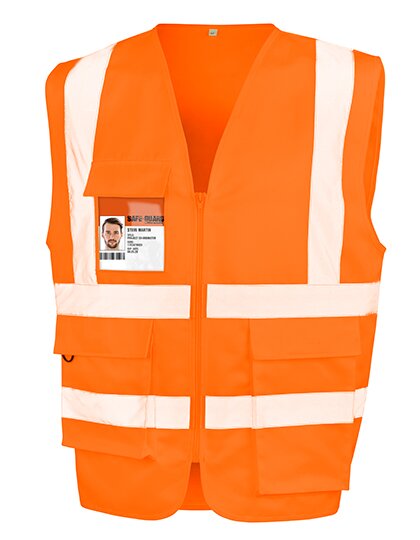 RT477 Heavy Duty Polycotton Security Vest