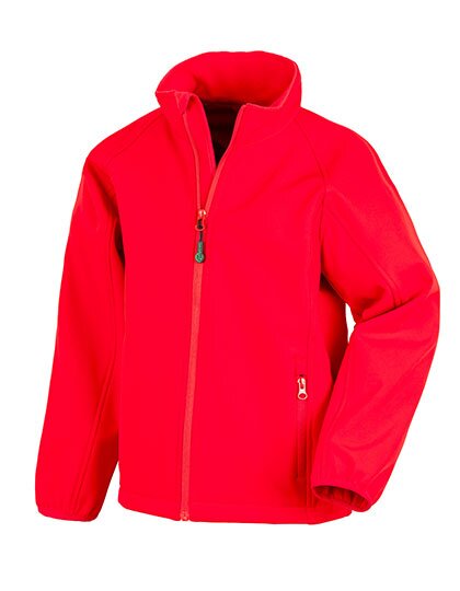 RT901Y Result Genuine Recycled Recycled 2-Layer Printable Youth Softshell Jacket