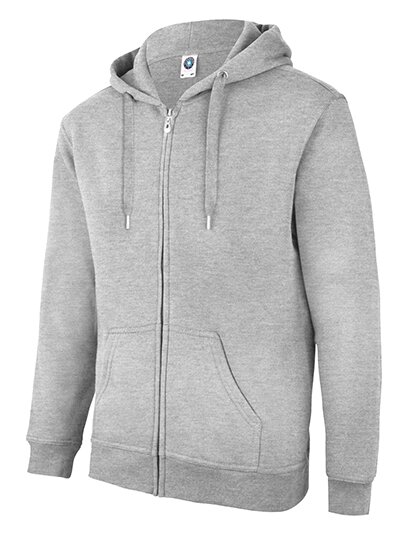 Zip Through Hooded Sweat Jacket