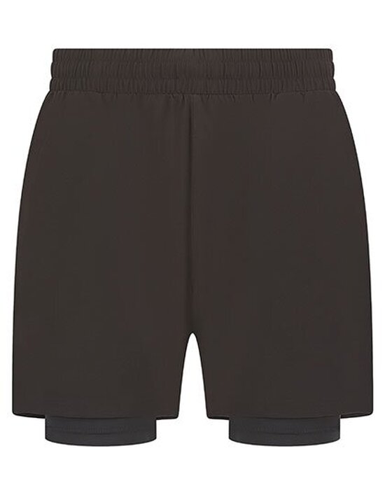 TL615 Tombo Men's Double Layer Sports Short