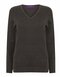 Ladies` Lightweight V Neck Jumper