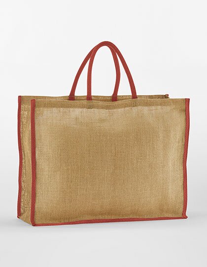 WM475 Westford Mill Natural Starched Jute Market Shopper
