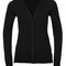 Ladies` V-Neck Knitted Cardigan
