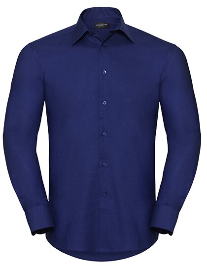 Men`s Long Sleeve Tailored Oxford Shirt