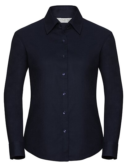 Ladies` Long Sleeve Classic Oxford Shirt