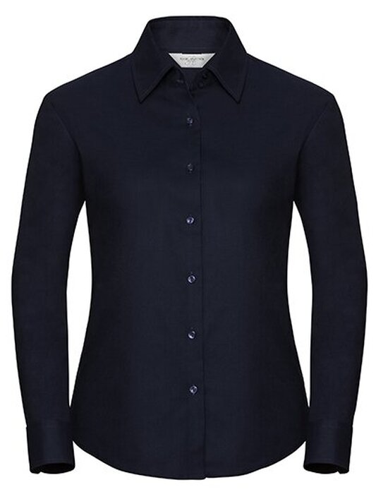 Ladies` Long Sleeve Classic Oxford Shirt
