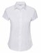 Ladies` Short Sleeve Fitted Stretch Shirt